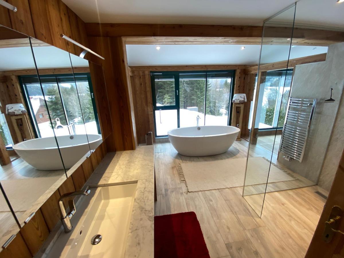 Chalet Sodamin Alpin Mit Wellness Hohentauern Exteriör bild