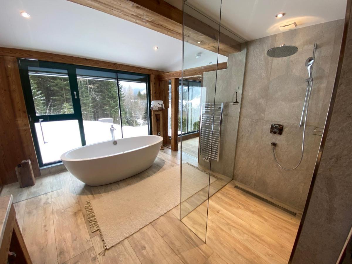 Chalet Sodamin Alpin Mit Wellness Hohentauern Exteriör bild